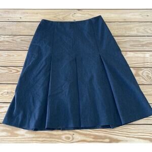 Tristan & Iseut  Pleated Skirt Size 6 Women’s Gray